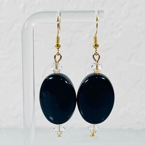 Black & Gold Earrings